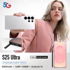 S25 Ultra 5g Smartphone Android 5g Gaming 16tb+1tb Storage 108MP Rear 4K LED Deca Core Global Version French English - Image 6