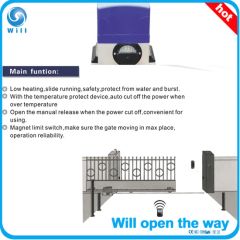 Sliding Gate Opener Origin China Trademark Will Specification CE Model Will-V-370 HS Code 8537101990 Length 2000mm to - Image 3
