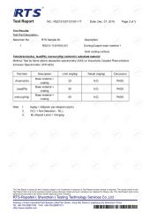 RTS certificate from Guangzhou Heng Dian Trade Co., Ltd.