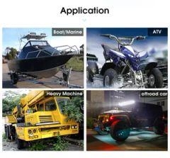 LED Light Bar ATV UTV Accessories Size 30inch Origin China Power 300watt Trademark Aurora Warranty 24months Light Color - Image 3