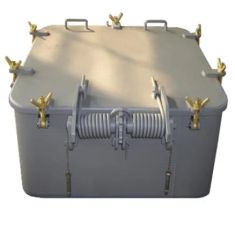 High Quality Marine Turing Oil Tight Hatch Cover Origin China Model NO. A67 Certificate CCS HS Code 73269090 Standard ISO, - Image 3