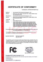 COC Certificate certificate of Jinan Mucho Commercial Inc. – certificate photo, supplier certificates section
