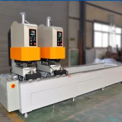 China Two Head Seamless Welding PVC UPVC Door Window Making Manufacturing Machine - Image 2