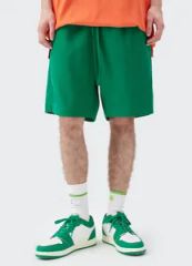 Custom Logo Knitted Cotton Unisex Gym Shorts Xs-3XL 35x25x3 0.5kg MOQ100 15D - Image 3