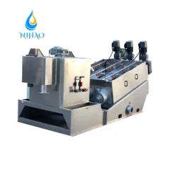 Low Infrastructure Investment Cost Dewatering Screw Presses Machine for Sewage Treatment - Image 4