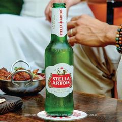Wholesale Stella Artois Premium Lager Beer, 12 pack, 11.2 fl oz Glass Bottles, 5% ABV - Image 3