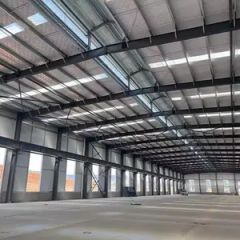 Metal Prefab Prefabricated Steel Structure Hospital Building Railway Station Basic Steel Structure Warehouse - Image 4