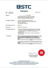 PAHS certificate from Shantou Xinbo Toys Co., Ltd.