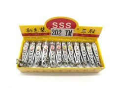SSS 202ym Baby Nail Clippers MOQ 6000PCS Color Silver Trademark SSS Brand Name SSS Thickness 1.2mm Shape Flat Head Origin - Image 1