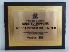 MIC AUDITED SUPPLIER certificate of MECCA POWER CO., LTD. – certificate photo, supplier certificates section