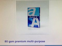 Double A Copy Paper – product photo 1, product detail gallery