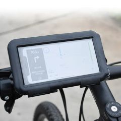 S2102 Motorcycle Phone Bag Bicycle Rear View Mirror Mount Holder Stand Waterproof Case Cover - Image 3