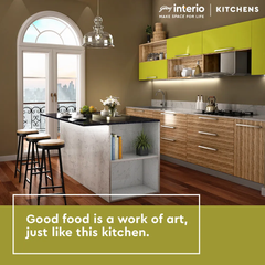 Modular Modern Kitchen Warranty 10 Years Appearance Modern Door Finishing Acrylic Kitchen Design Straight Kitchen Layout - Image 1