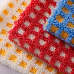 3D Jacquard Sherpa Fleece Fabrics for garmnet,handbag - Image 4