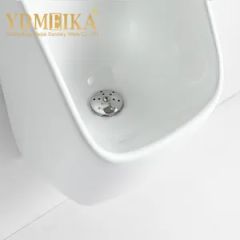 Commercial Public Bathroom Use Modern Wall-Mounted Waterless Ceramic Urinal with Automatic Sensor Flush - Image 3