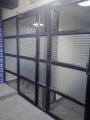 30mm Aluminium Hinged Window Partition Height 4 Feet Thickness 30mm Open Style Hinged Material Aluminum Mechanism Type - Image 2