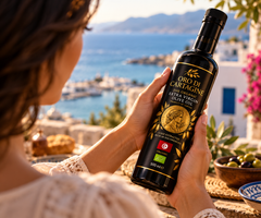 Oro Di Cartagine Tunisian Extra Virgin Olive Oil – 500ml Glass Bottle – Private Label Available - Image 2
