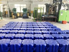 HDPE Blue Cube Modules Dock 350kg/Sqm ISO MOQ100 15D Shape Cube Color Blue Material HDPE Model NO. Dock Origin Shenzhen Certification ISO - Image 4