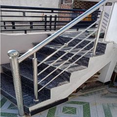 Stainless Steel Railings, For Home Design Bar Position Balcony I Deal In New Only Usage/Application Home Material Stainless - Image 2