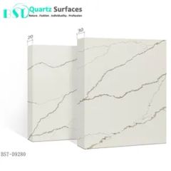 Black Color Quartz Stone Artificial Marble - Image 3