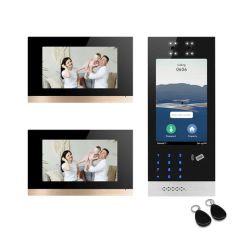 Monitor Doorbell 10-Inch Building Intercom Remote Intercom Unlock Door Phone - Image 3