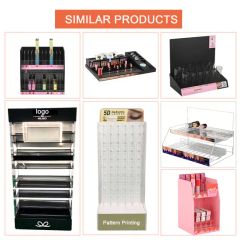 Custom Cosmetic Display Shelf Acrylic Display Stand Cabinets Retail Store Floor Display with LED PVC Pop Display - Image 6