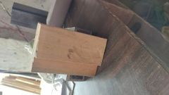 Brown Sagwan Wood Chawkhat, Height: 7 Feet Color Brown Material Wood Height 7 Feet Shape Rectangular Usage/Application - Image 2