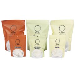 250 500 1000g Custom Stand-up Food Bags Resealable Zipper and Degassing Valve for Coffee Bean Nut Tea - Foshan Yucai Plastic Packaging Products Co., Ltd.