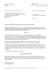 EPR certificate from Nantong Zhenhuan Trade Co., Ltd.