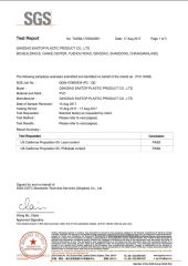 SGS(1) certificate from QINGDAO EASTOP COMPANY LIMITED