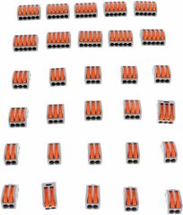 Electrical Connectors . PCT 213 Amp 30A Brand AR Color Good Current 230V Type PCB Mount Wire Gauge 2.5 Mm Current Rating - Image 1