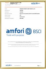 BSCI certificate from Phoenix Flame Holdings Limited