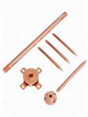 Relco Earthing And Lightning Protection Systems, Copper Brand Relco Color Copper Mast Height as per requirement Country of Origin Made in - Image 3