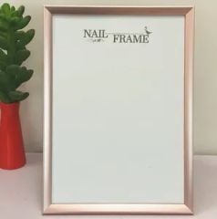 New Design 8 "A4 Nail Display Color Plate Beauty Ciliary Works Plate Nail DIY Photo Frame - Image 2
