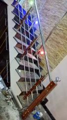 Square Spiral Staircase Width 1000 mm Thickness 1.3 MM Finish High Gloss Load Bearing FREE Stair Type Spiral Number Of Flights - Image 7