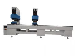 140mm Height Double Head Seamless Welding Machine for Vinyl PVC UPVC Window and Door Profile Making - Image 6