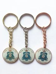 Customized Zinc Die Cast Enamel Keyring Metal Craft Keychain - Image 2