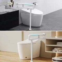 ABS Encased Grab Bar with Elastic TPE Layer & Internal Rib Structure - Image 4
