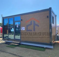 Factory Price Luxury Mobile Portab Tiny Prefab Container Modular Prefabricated House Campsite Hotel Resort Yard Camp - Shandong Zongfab Modular Homes Co., Ltd.
