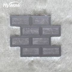 Basket Weave Irregular White Black Marble Mosaics Tiles - Image 5