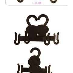 Black Plastic Shoes Hanger for Display - Image 4