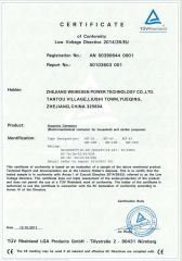 CERTIFICAT certificate from Yueqing Woen Electric Co., Ltd