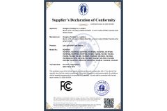 Certificate certificate from Voraglow Trading Co., Ltd