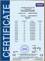 CERTIFICATE certificate from Shandong Ecoice Refrigeration Co., Ltd.