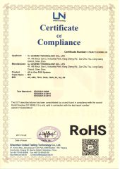 RoHS Certificate of POS machine certificate from Shenzhen Risenda Technology Co., Ltd.