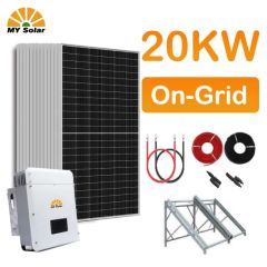 20kw Solar Energy Power System with Three Phase Generator Origin China Condition New Inverter on Grid Certification CE Model NO. XD-20KW - Image 1