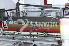 Fully Automatic High Speed Two Line Garment Cover (Laundry Bag) , Garbage Bags, Vegetable Bags & Table Sheets-on-Roll Making Machine (With Core) - Image 4