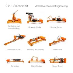 9-in-1 Science Kit 8-13Y Building Blocks Mechanical Eng 160509 Rj11 48x37x21cm - Image 2
