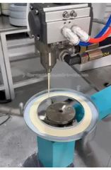 Advanced Heavy Duty Air Filter Making Ab Gluing Machine for Round Cover End Cap - Image 6