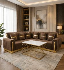 Velora Lux L-Shape Sofa - Image 1